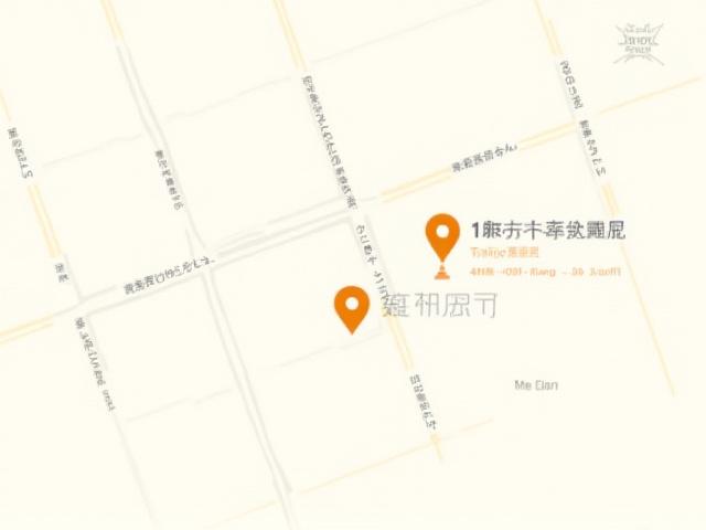 狛犬ケアの所在地を示す地図